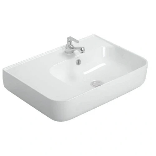 Alpha Wall Hung Basin Lh Shelf