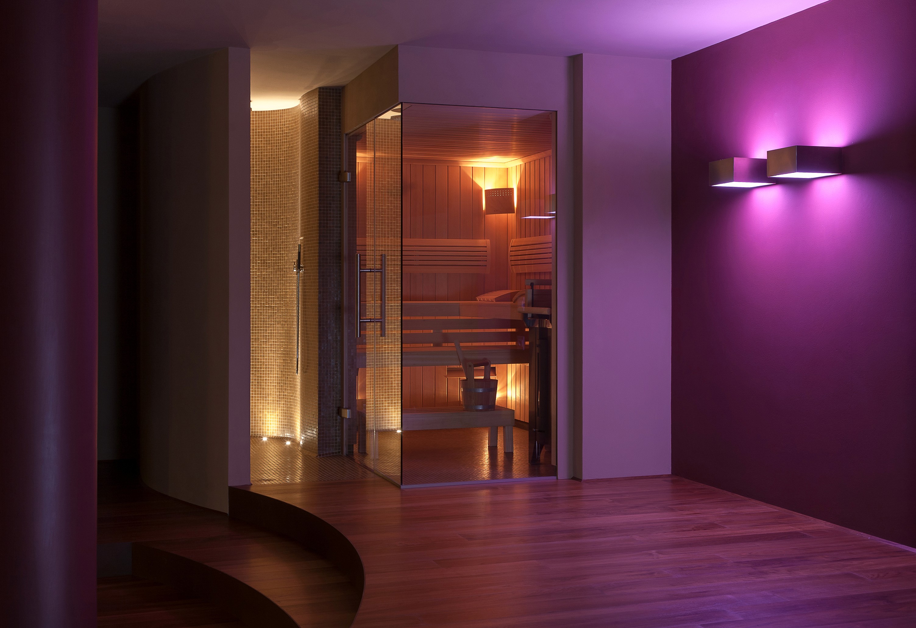 area benessere sauna