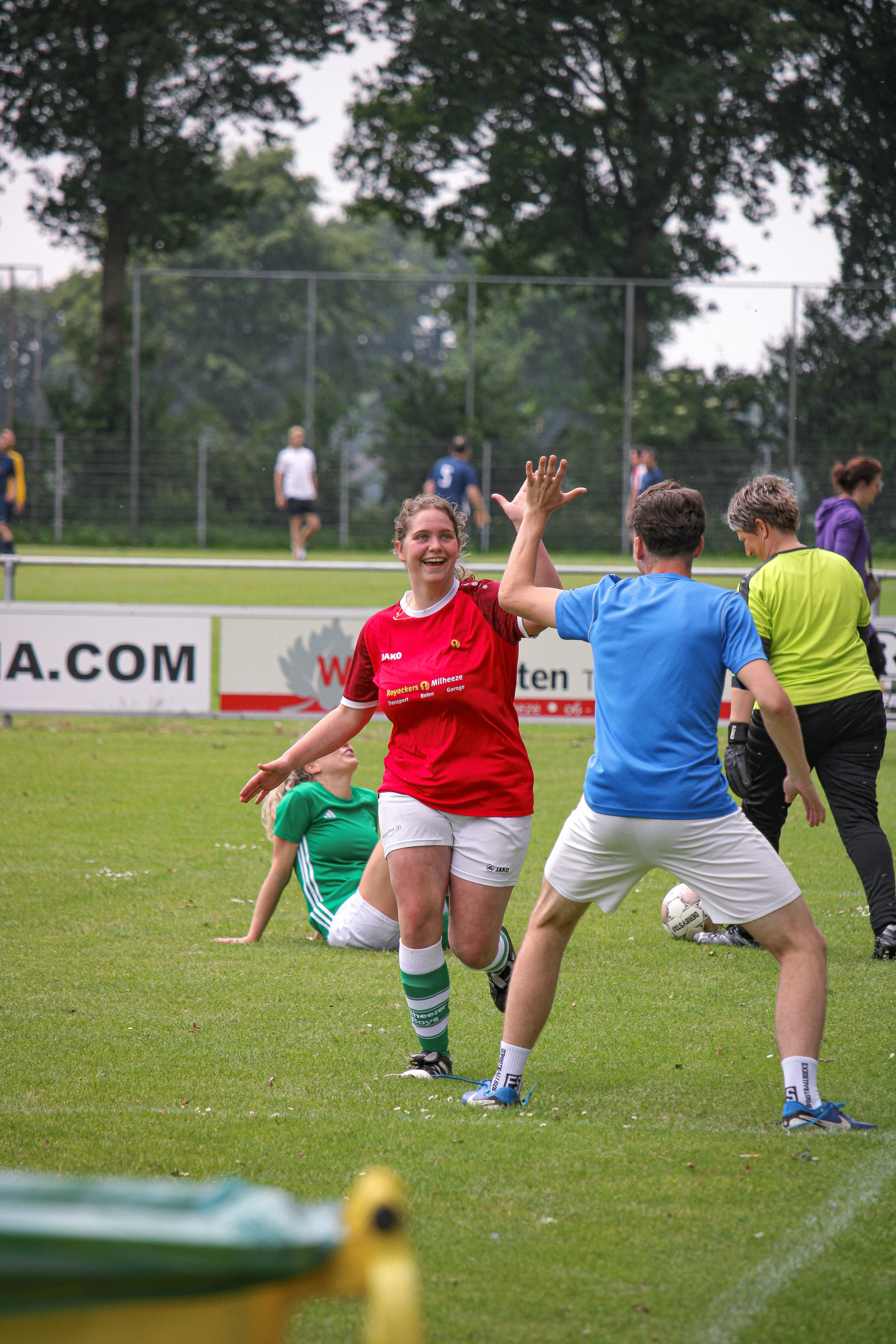 Woman Look Into The Camera