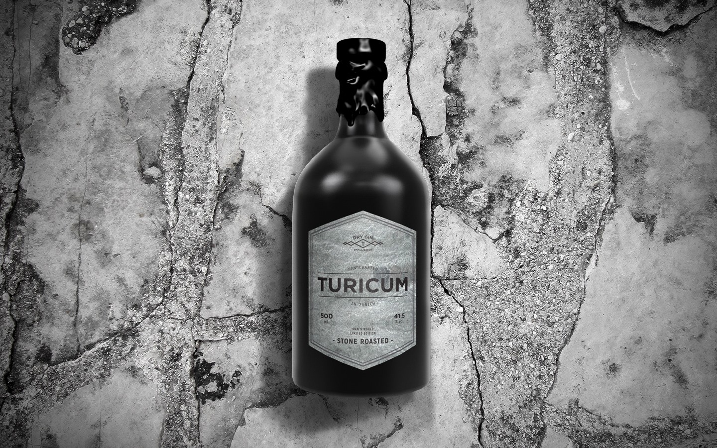 Turicum gin bottle