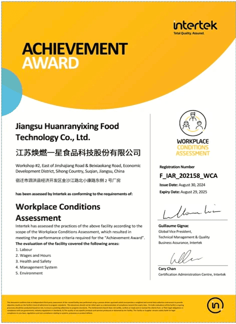 Image of Workplace Conditions  Assessment Certification