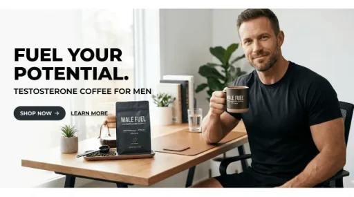 Testosterone Coffee Ecommerce Brand for sale