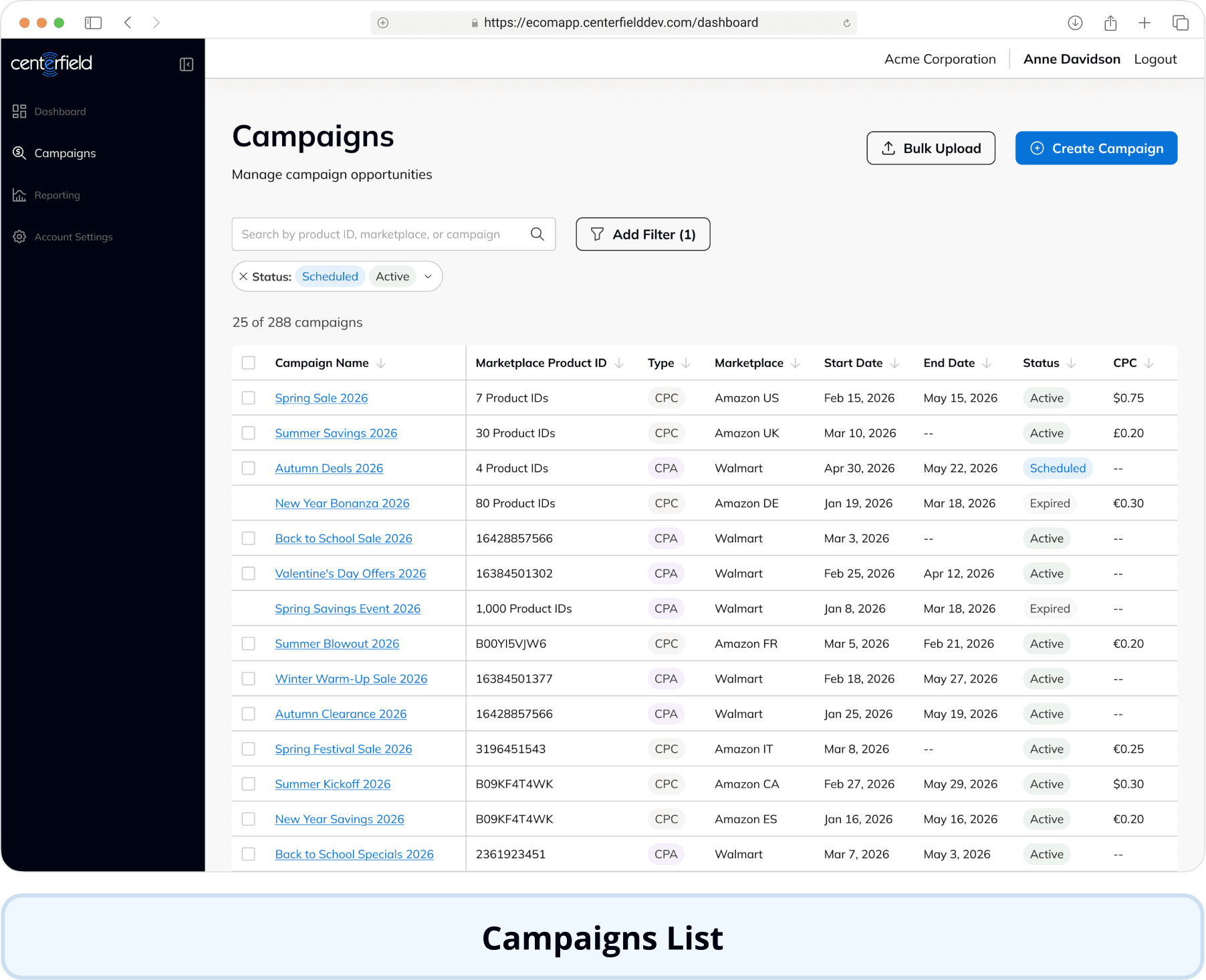 Campaigns