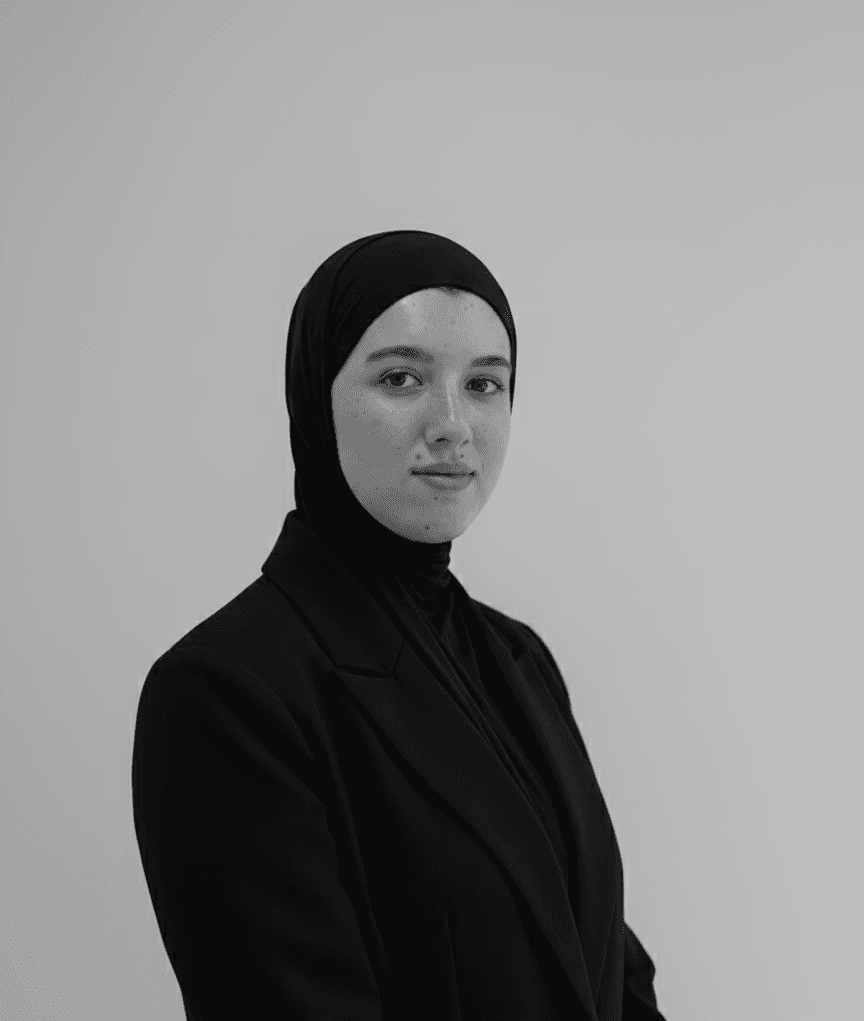 Portrait of portfolio creator – front view