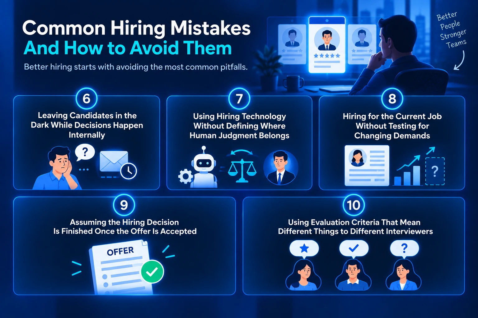 Common hiring mistakes and how to avoid them.