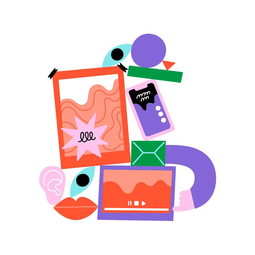 Kuvitus kampanja-teemasta