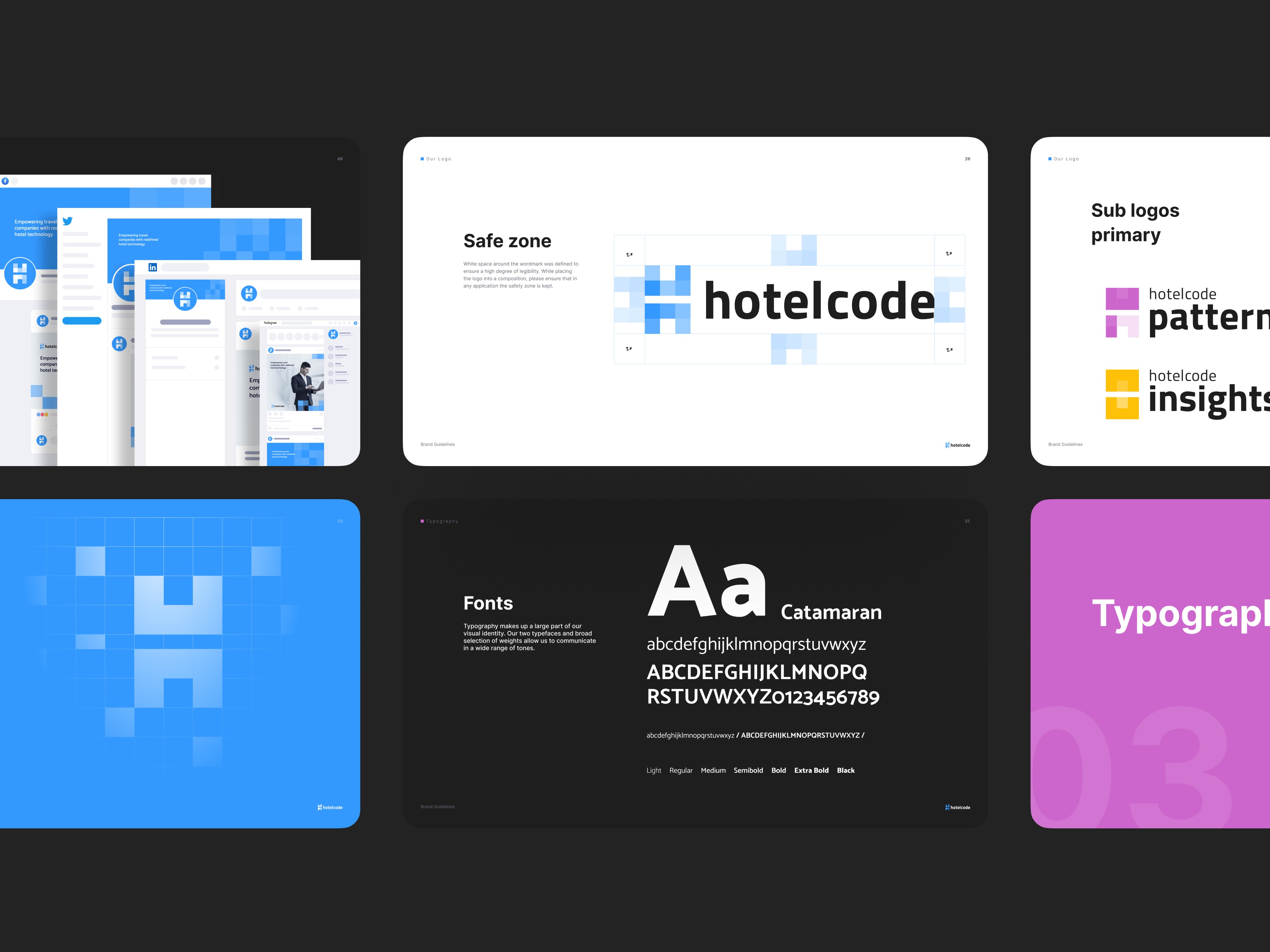 A mockup for an Macbook placed on a table for a personal hotel distribution 