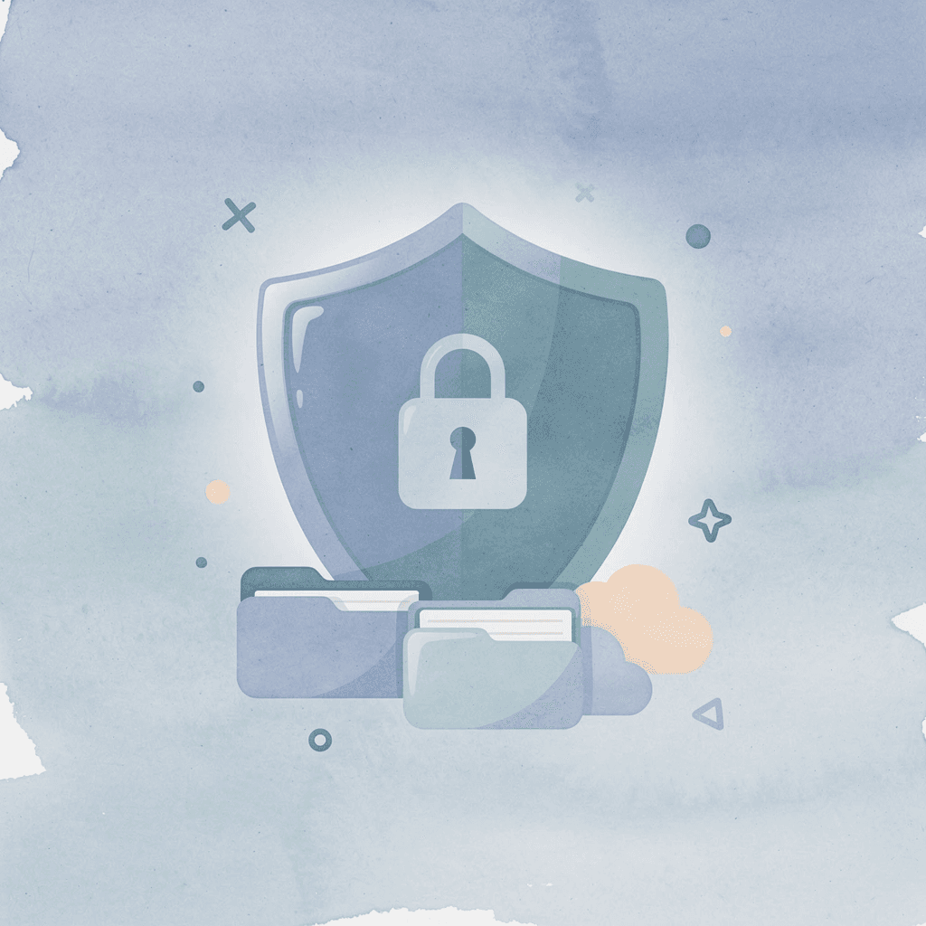 Shield protecting family representing parental freedom in homeschooling