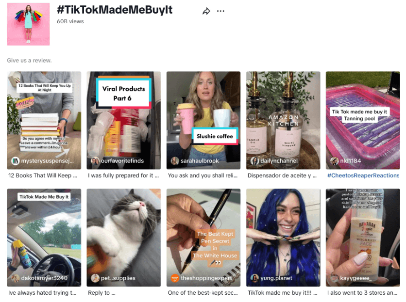 tiktok made me buy it