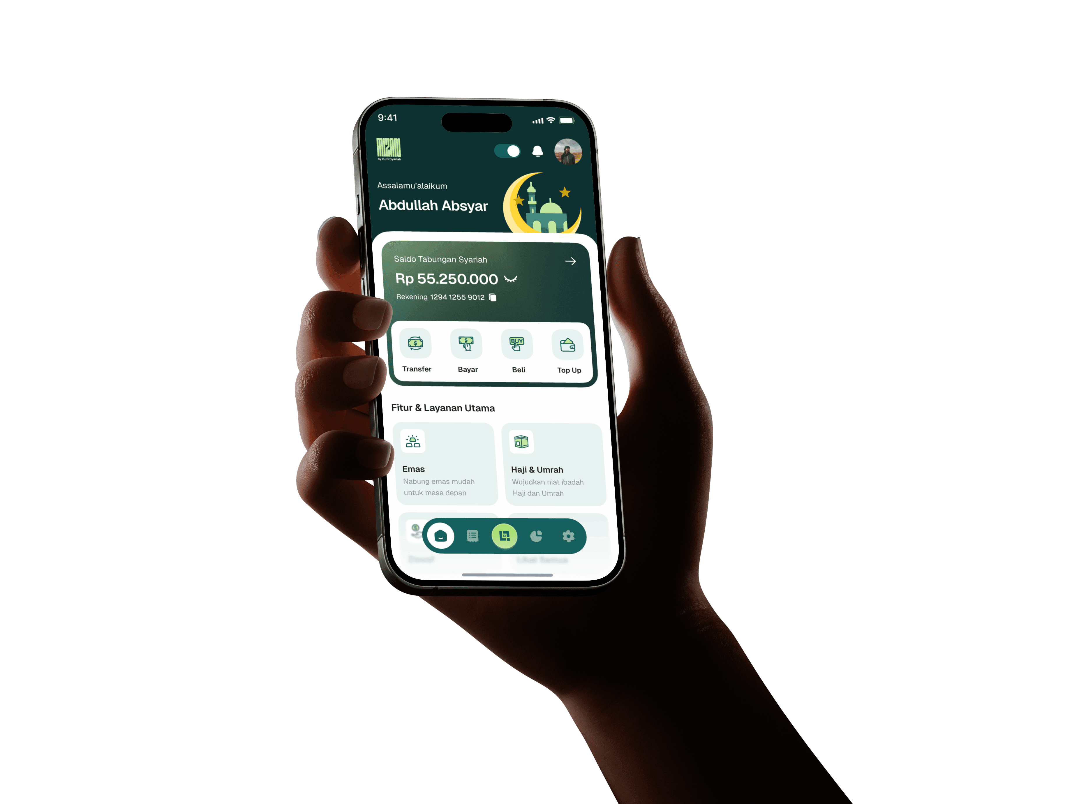 Re-design BJB Syariah Bank