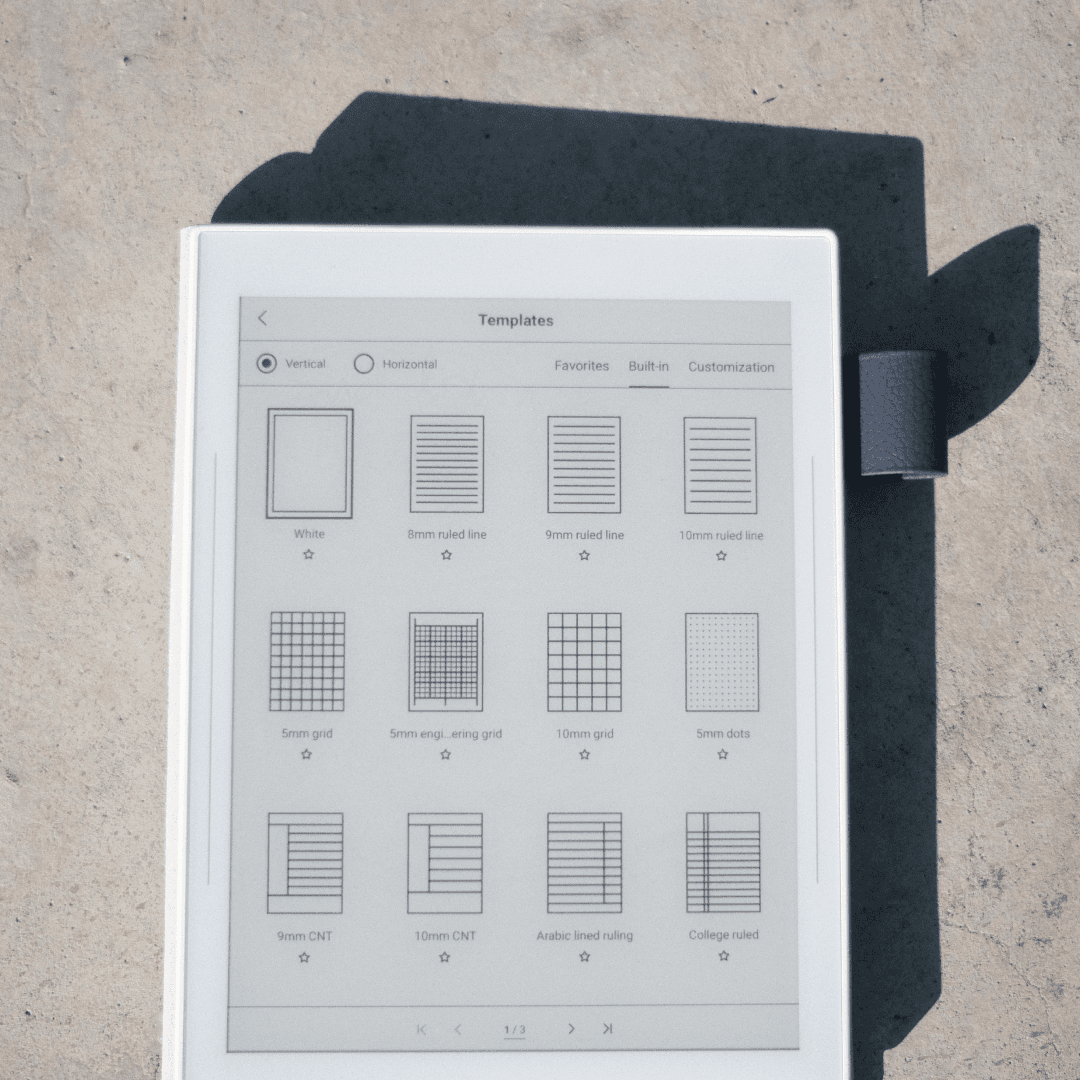 Supernote A6 X2 Nomad – Flowic subscriptions