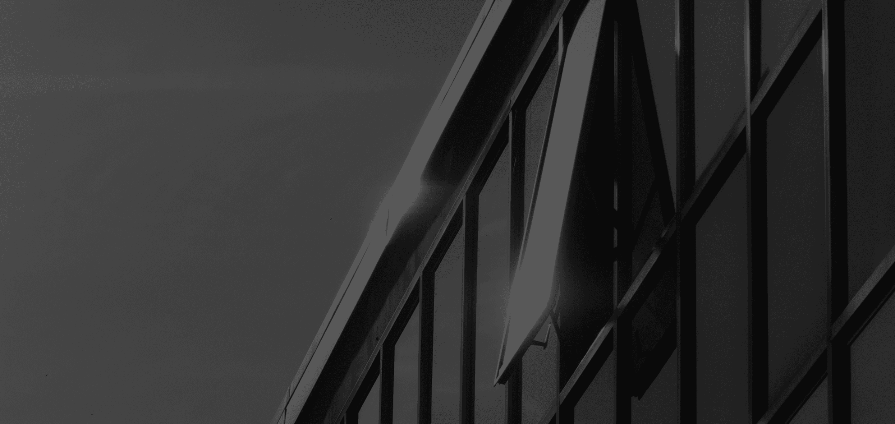 Fensterfassade von Gebäude