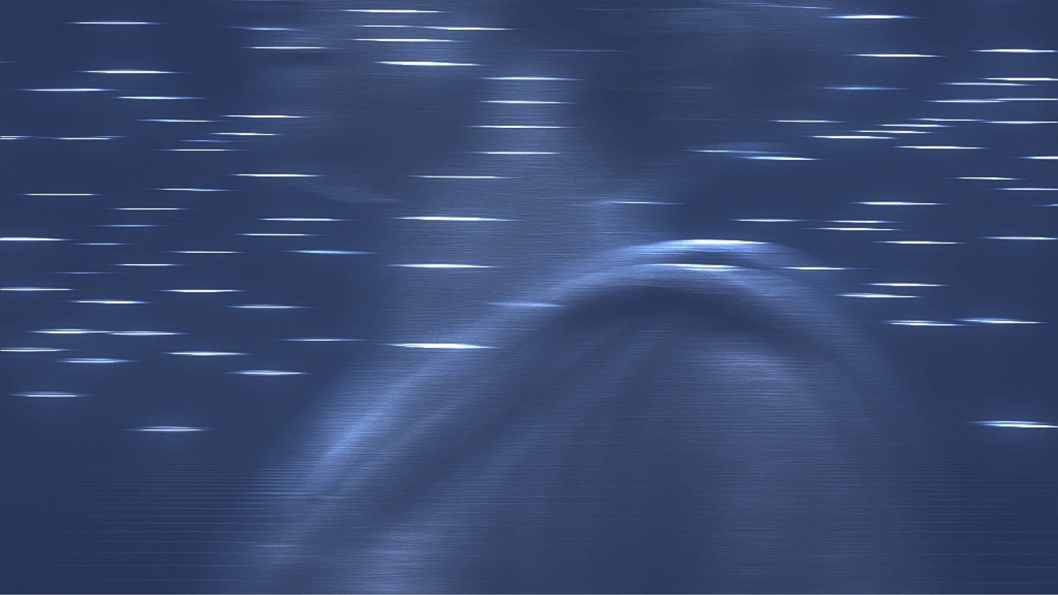 Dynamic picture of a cyclist riding downhill