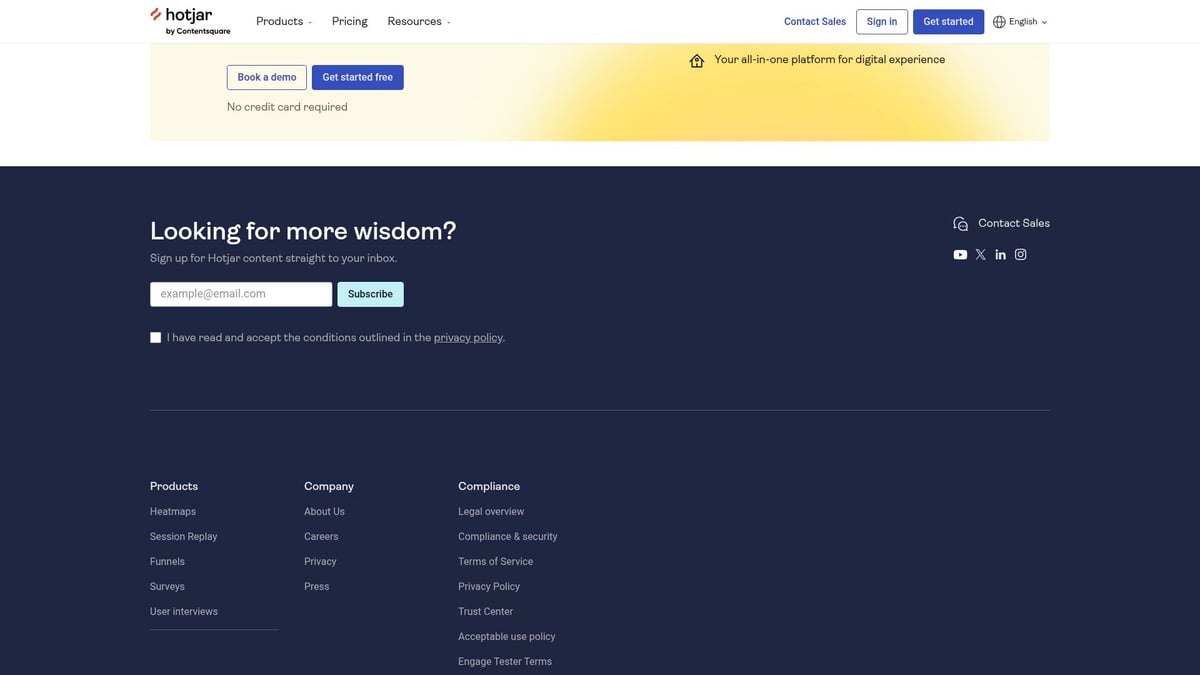 10 Outil Site Web Incontournables Pour Booster Votre Présence 2026 - Hotjar by Contentsquare