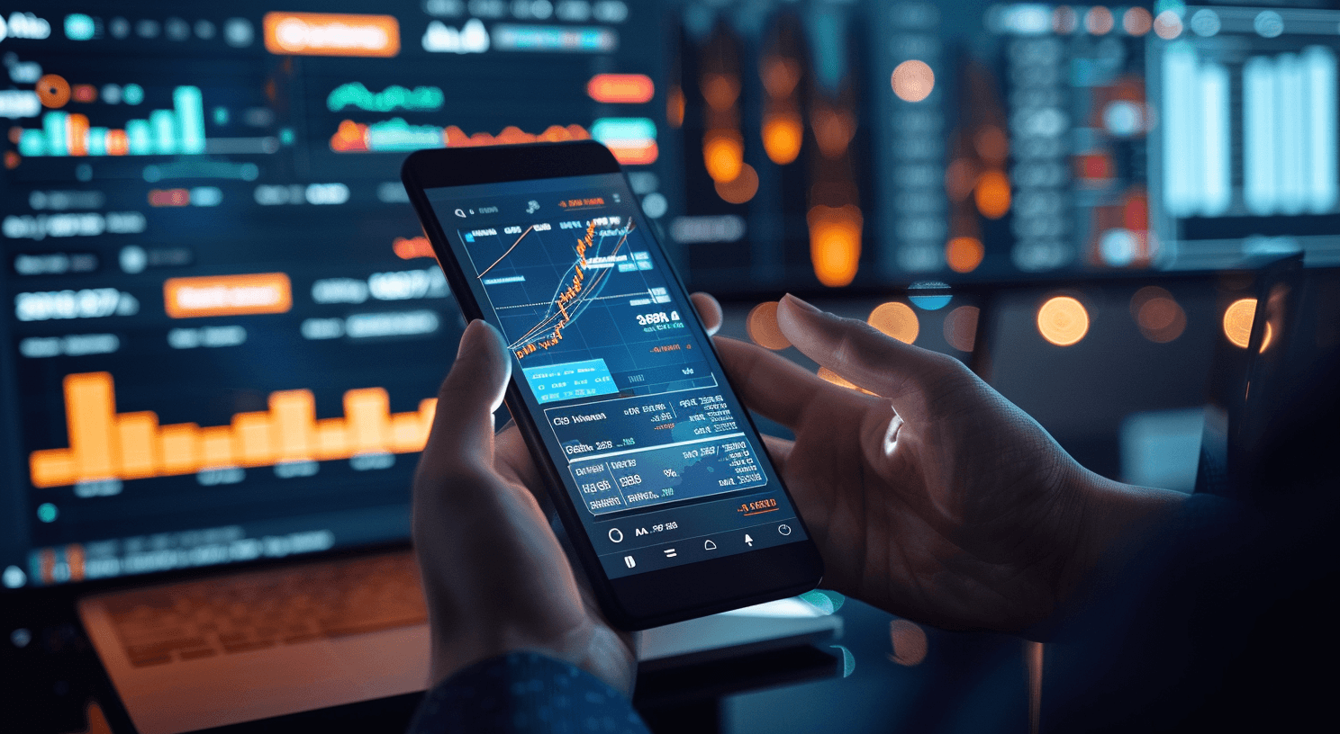 Person monitoring market charts - How Old Do You Have to Be to Invest in Crypto 