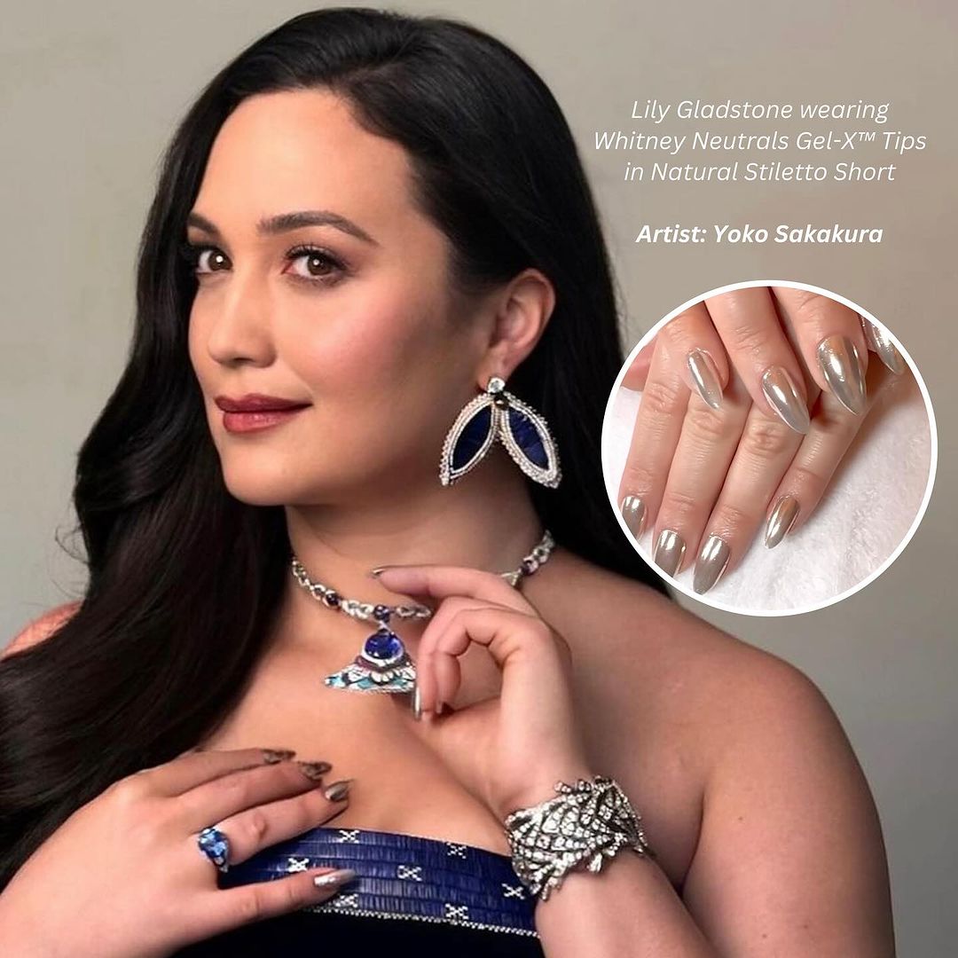 lily gladstone nails