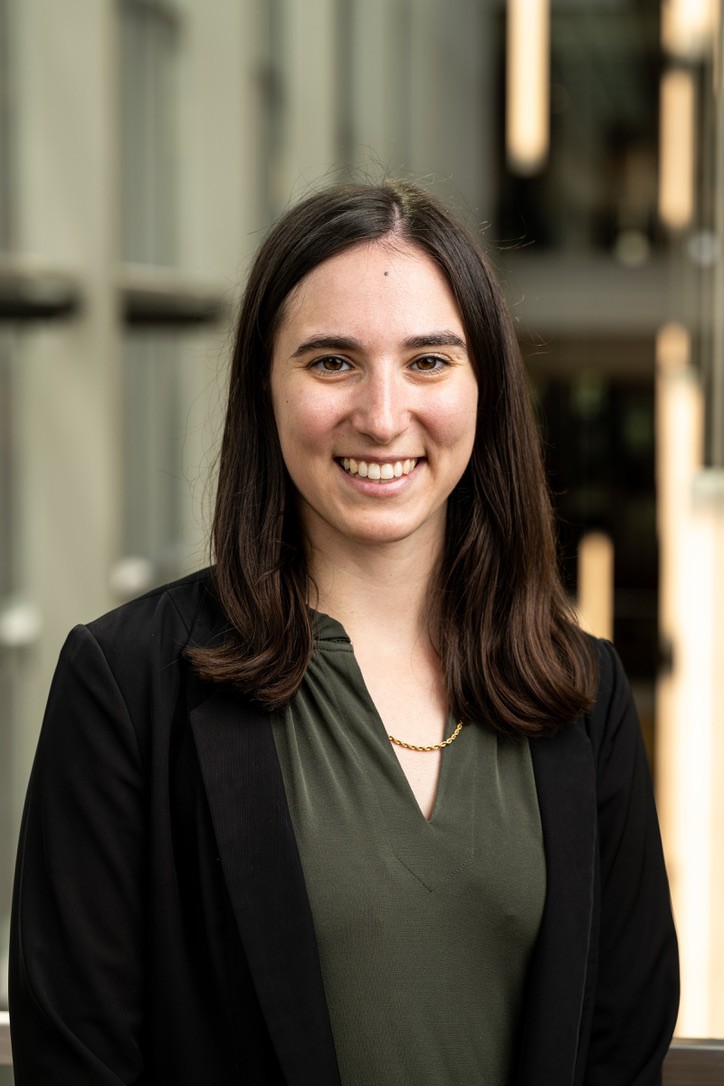 Woman poses for a headshot, smiling 