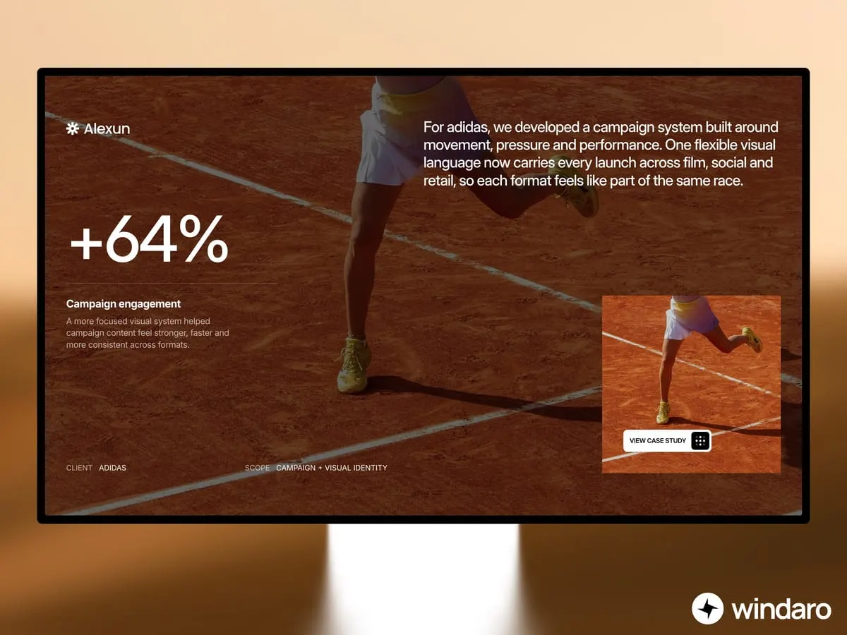 detail image 2 of the cerno framer website template