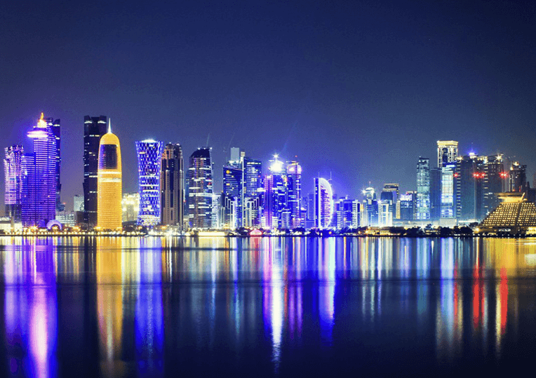Qatar in all its blingy glory. Image source: bakermckenzie.com