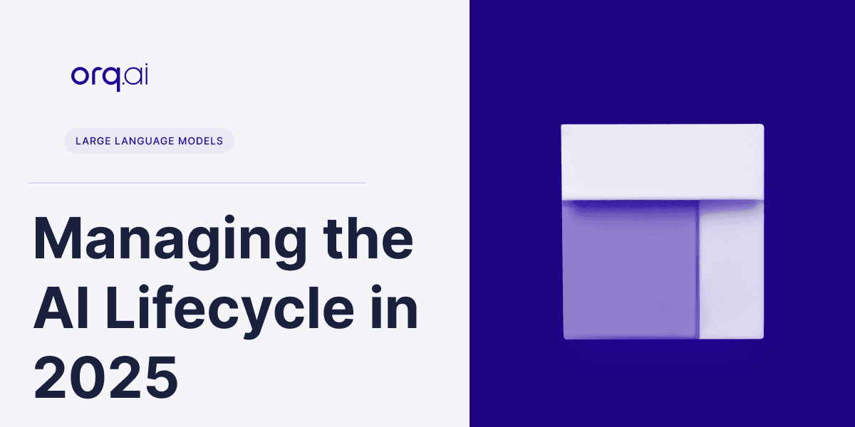 Featured image for article on managing the ai lifecycle