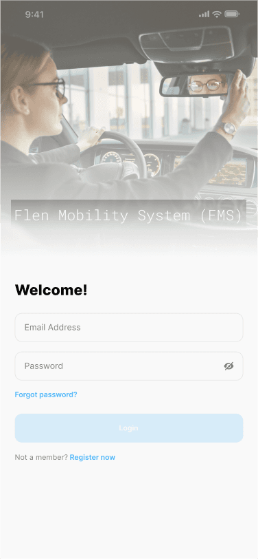 A screenshot from cashless home screen