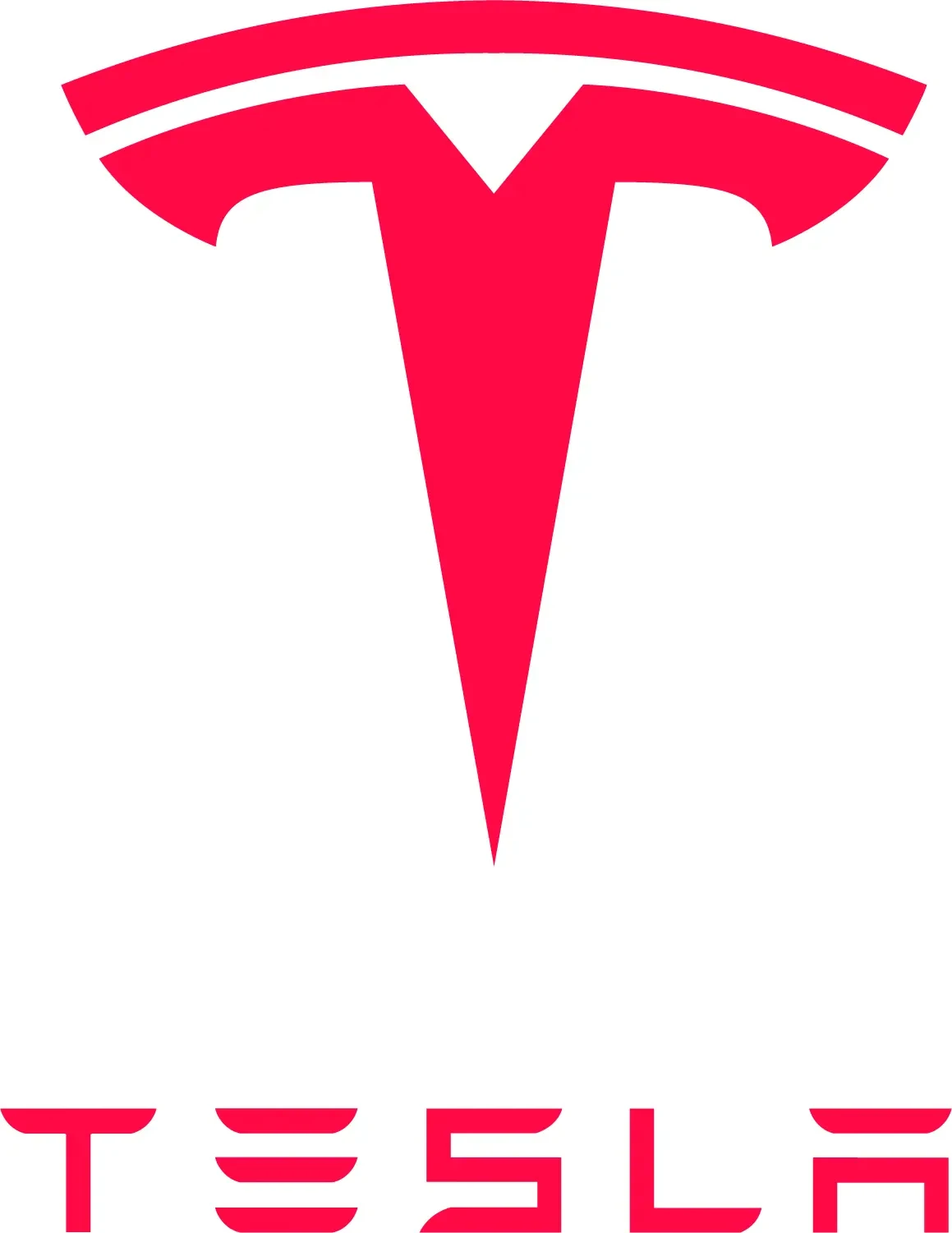 company logo of Tesla