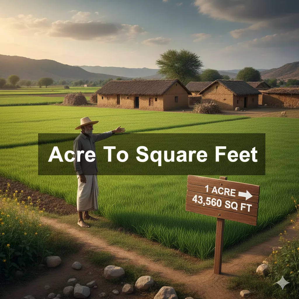 Acre to Square Feet 