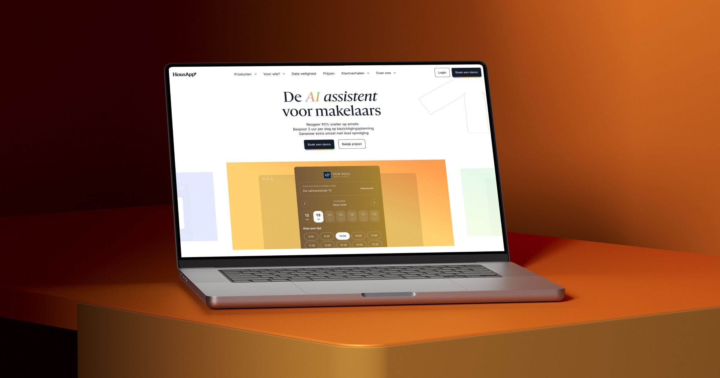 HousApp website render