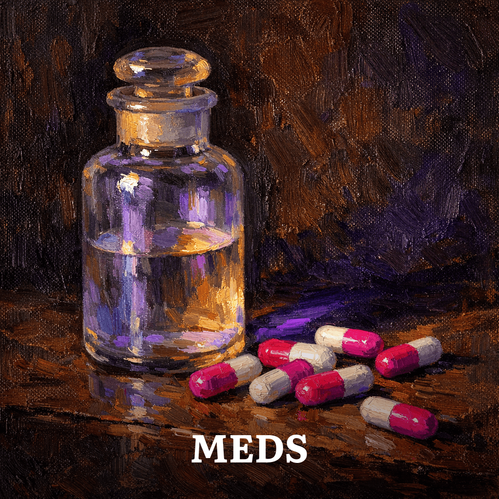 Close-up of joshua tree branches against a clear sky.