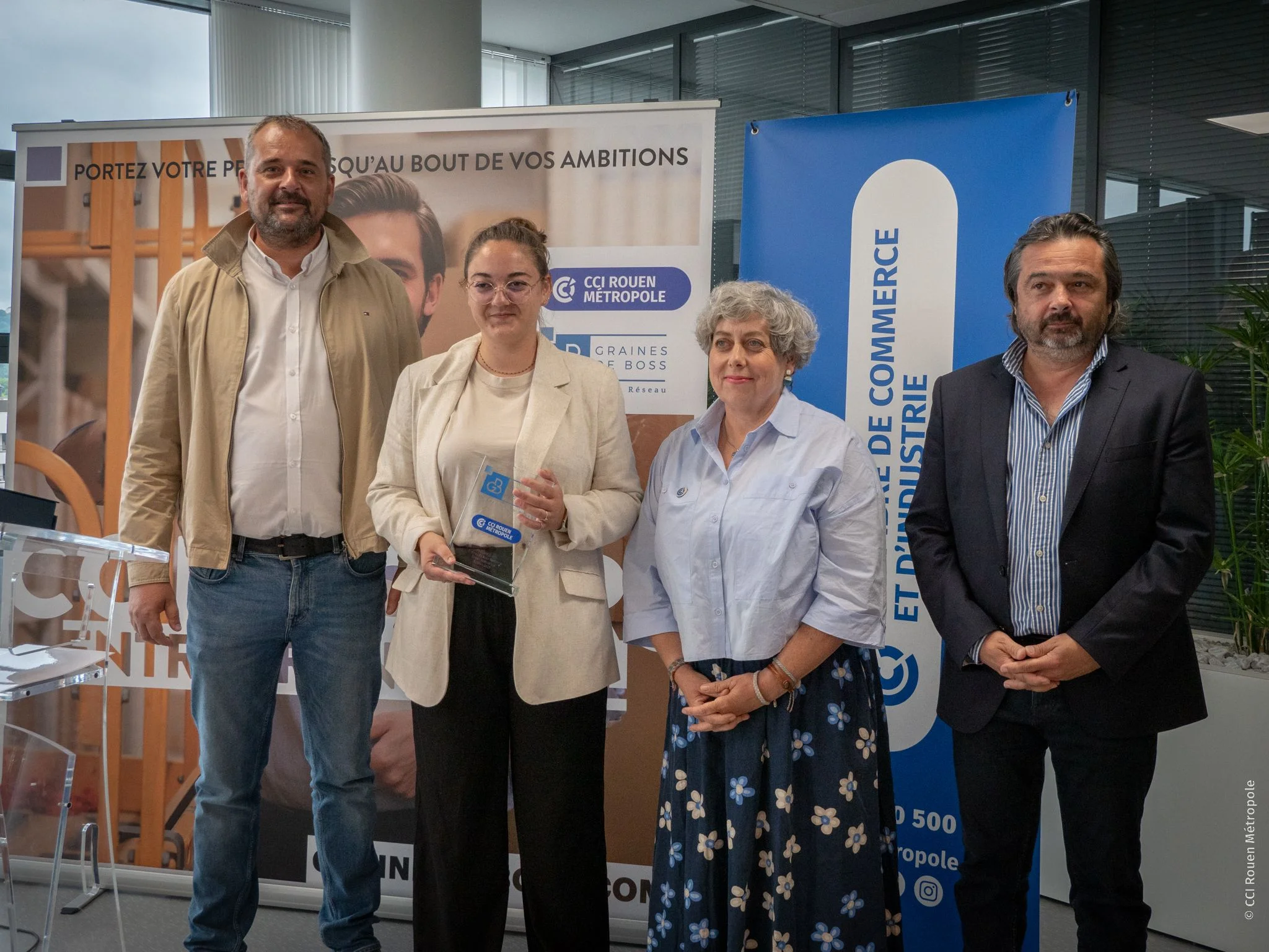 Estelle Henrion, laureate concours graines de boss 2025