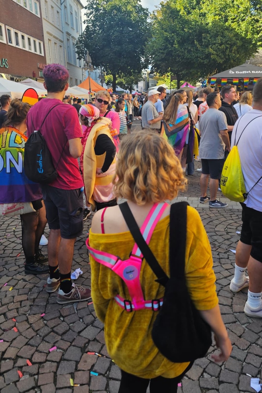 Awareness Team beim Straßenfest