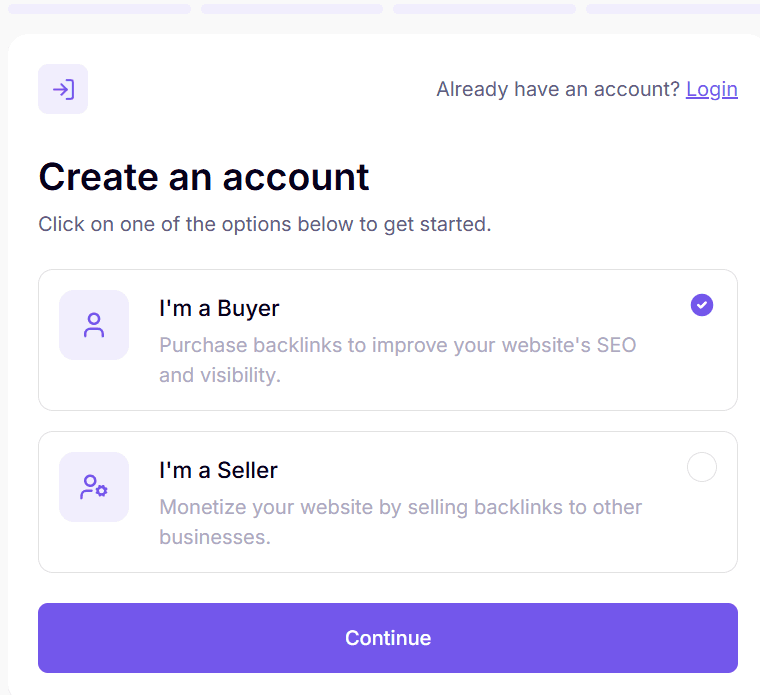 Register form - Paymint Framer Template