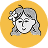 A Notion style icon of Janice. A smiling woman with dark, curly hair and a party hat.
