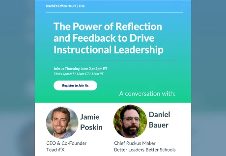 The Power of Reflection and Feedback to Drive Instructional Leadership