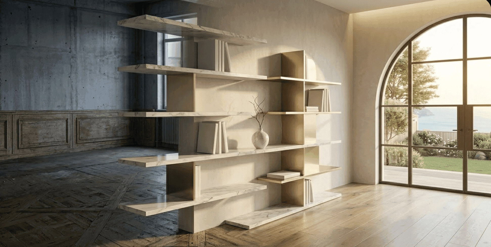 Bookshelf Background Generator