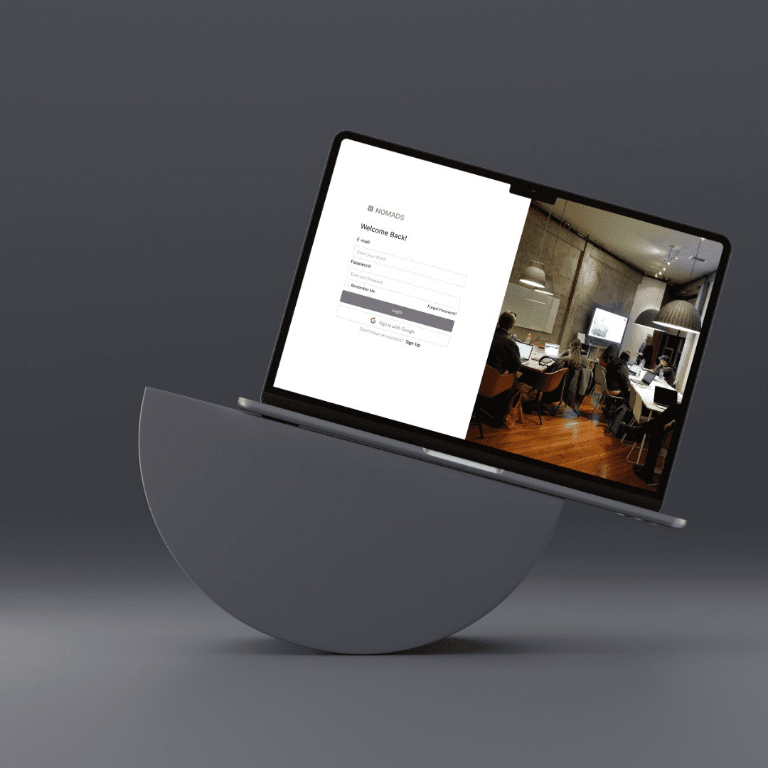Nomads - Login Page