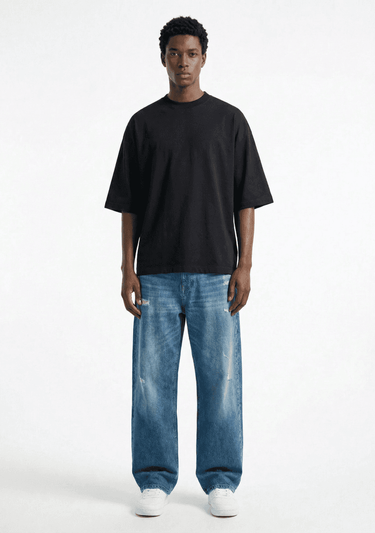 Oversize Black tshirt