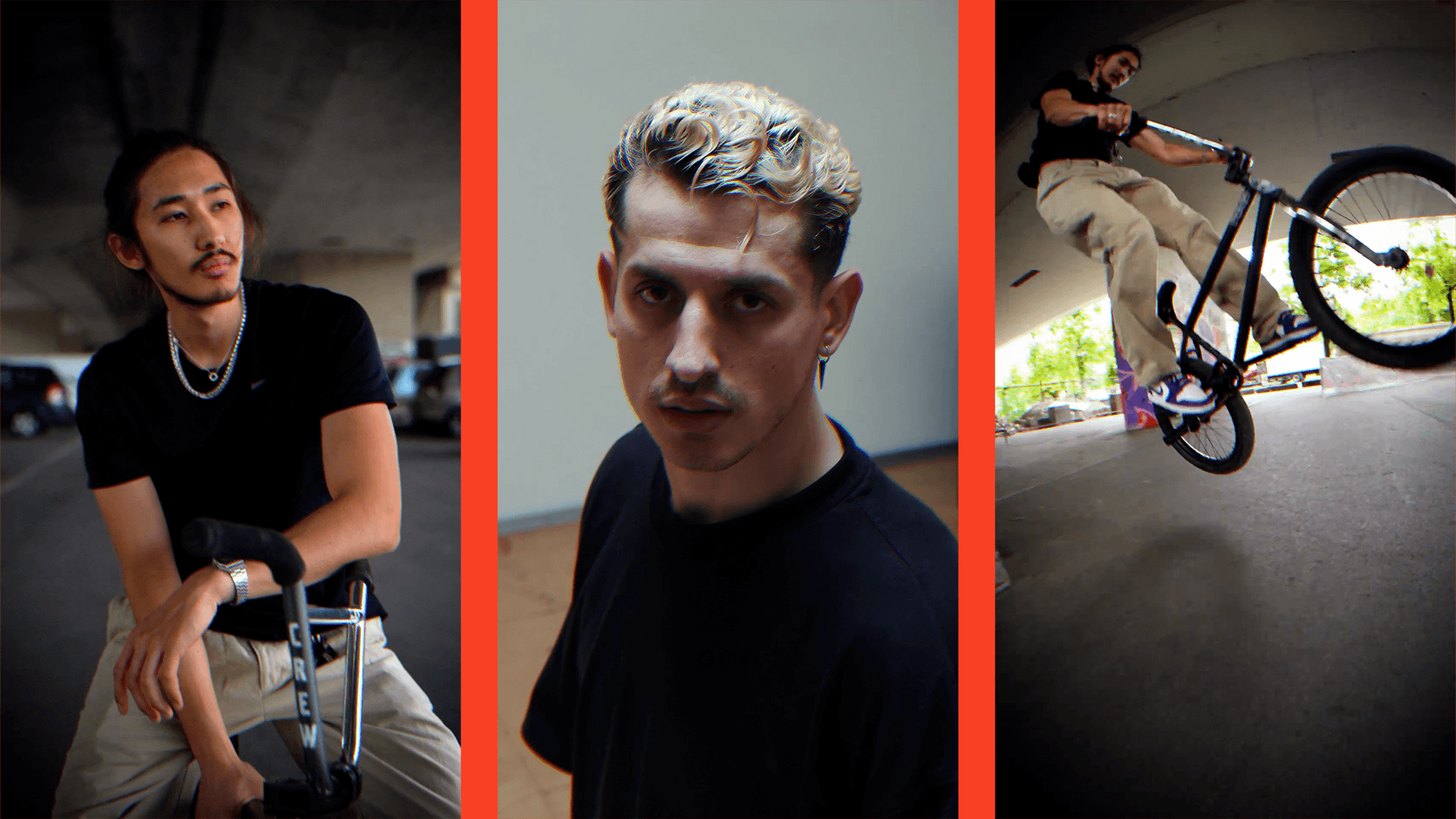 collection of priazol personal projects, dance videos or sport videos like a bmx professional