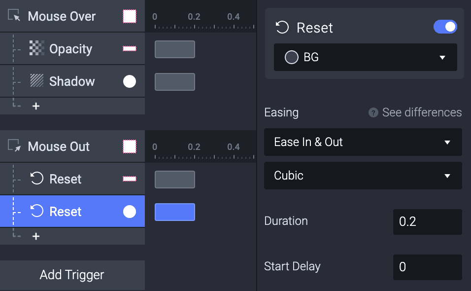 Resetレスポンス  設定２