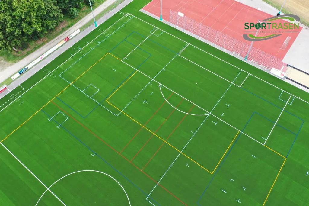 Mehrfachnutzbarkeit von Kunstrasen