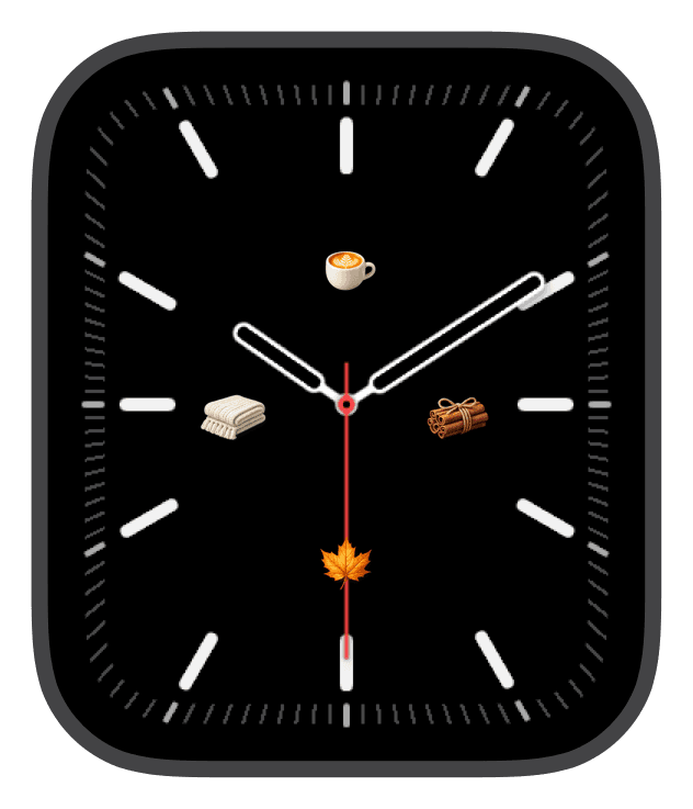harvest table Apple Watch collection header image featuring autumn summer.