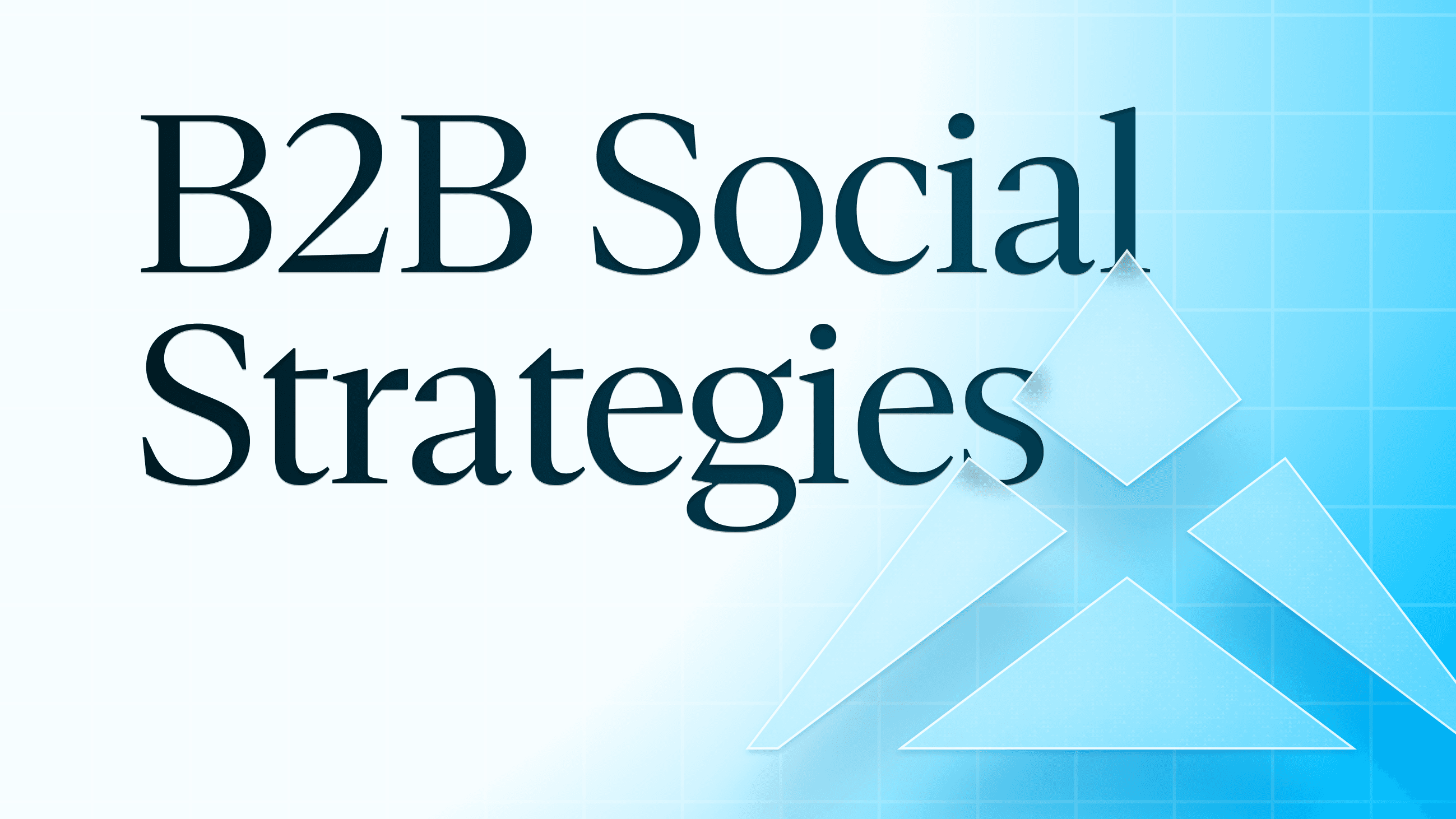 social media for B2B industry