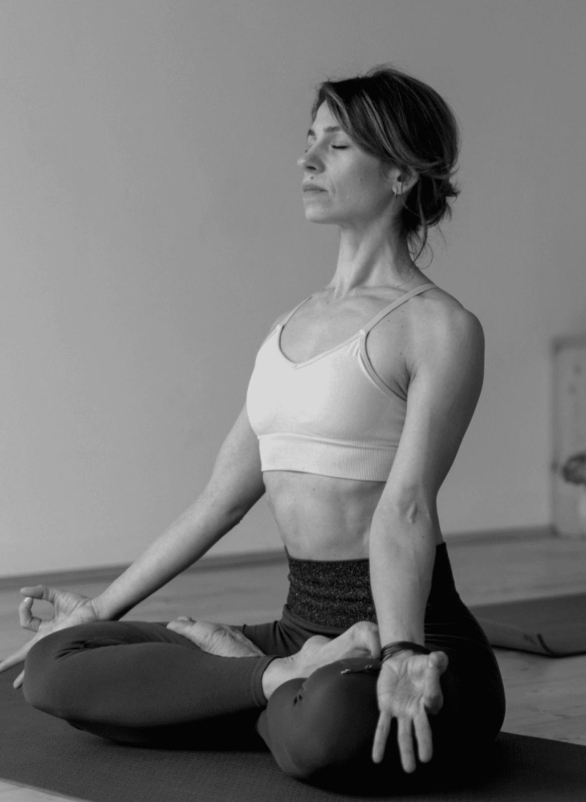 Woman doing yoga