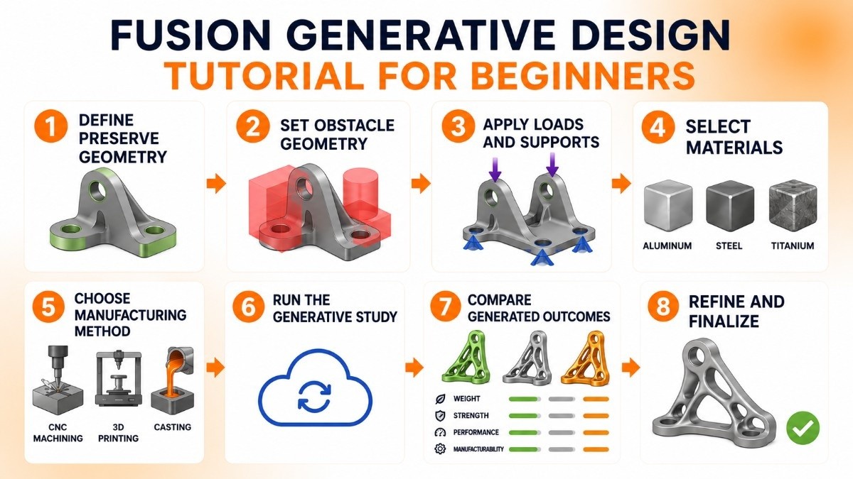 Fusion Generative Design Tutorial