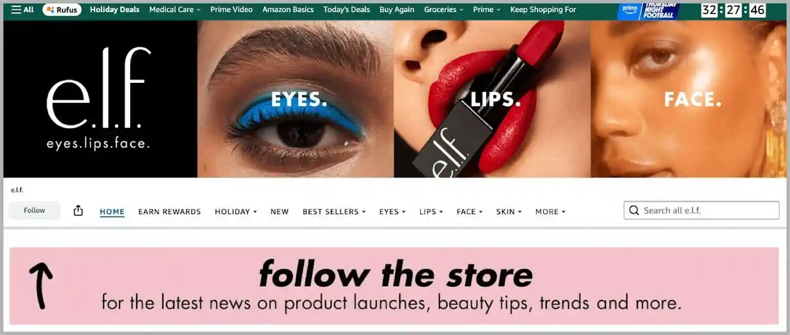 Amazon’s follow button for stores @@ Amazon’s follow button for stores