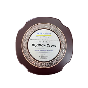 Award from Tata Capital Bank