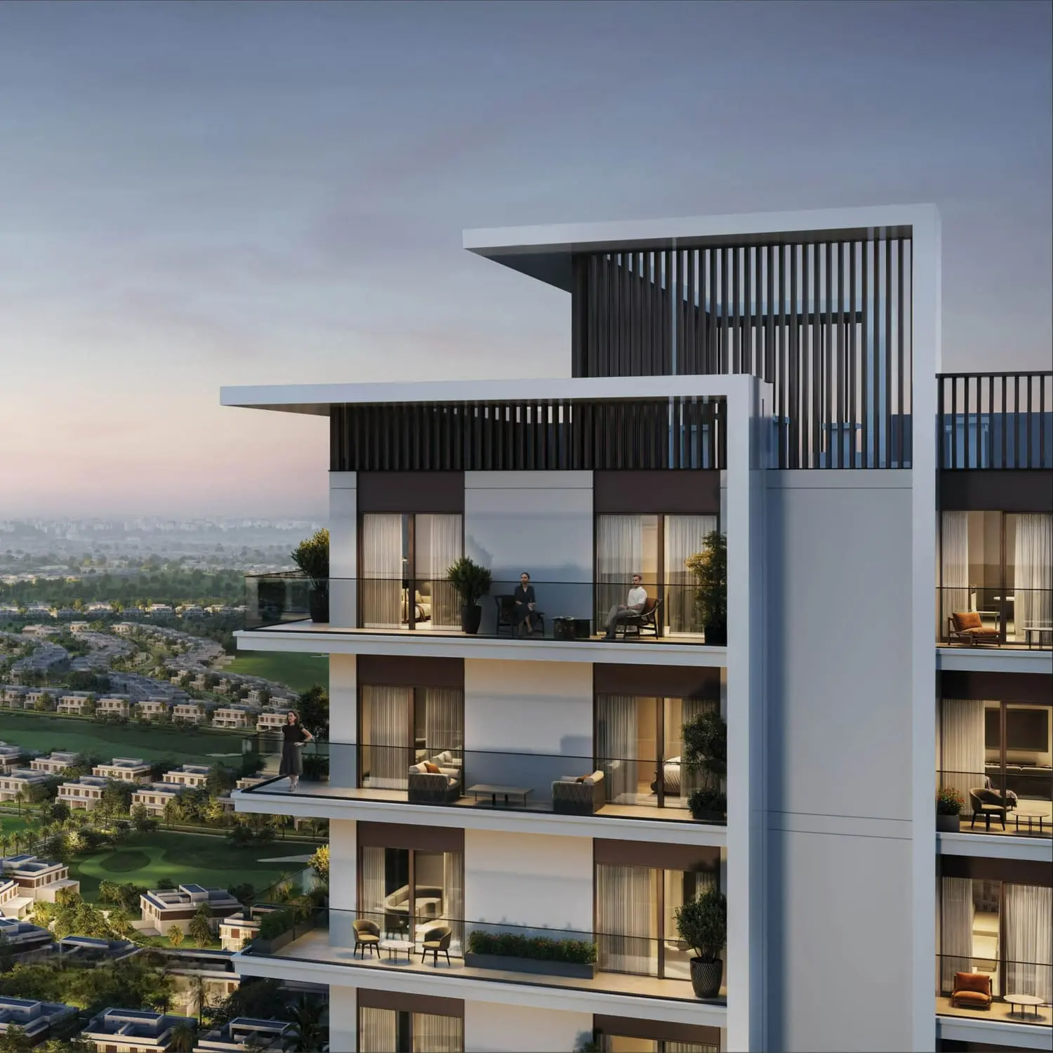 Rosehill by emaar building view