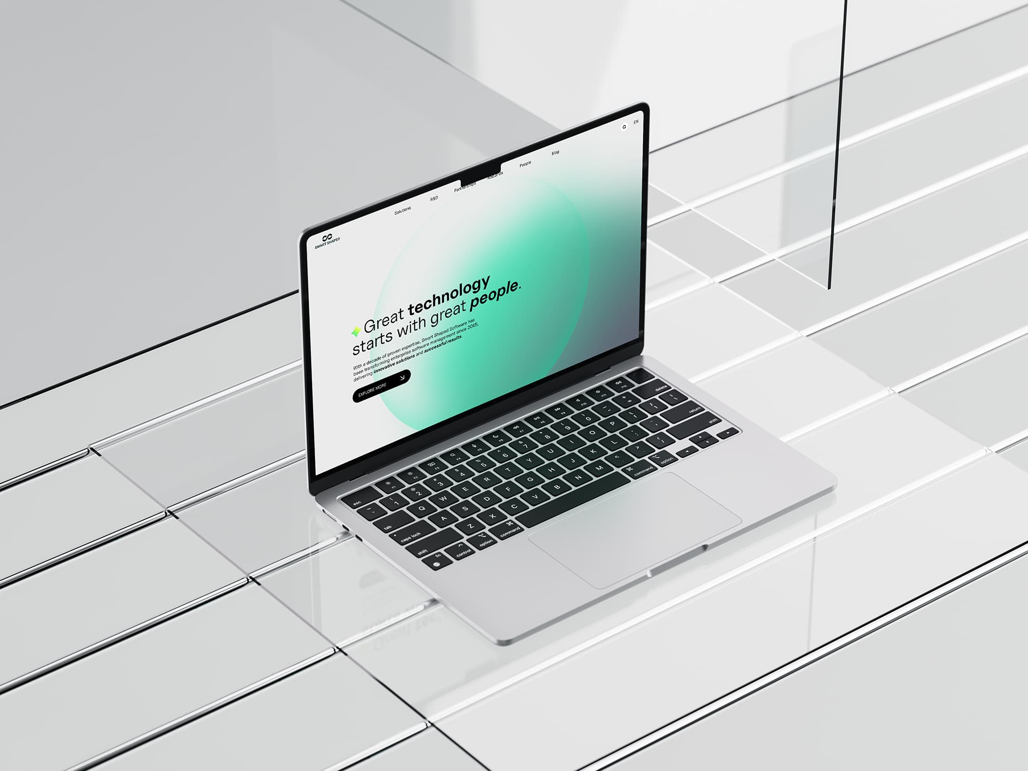 Homepage del sito Smart Shaped