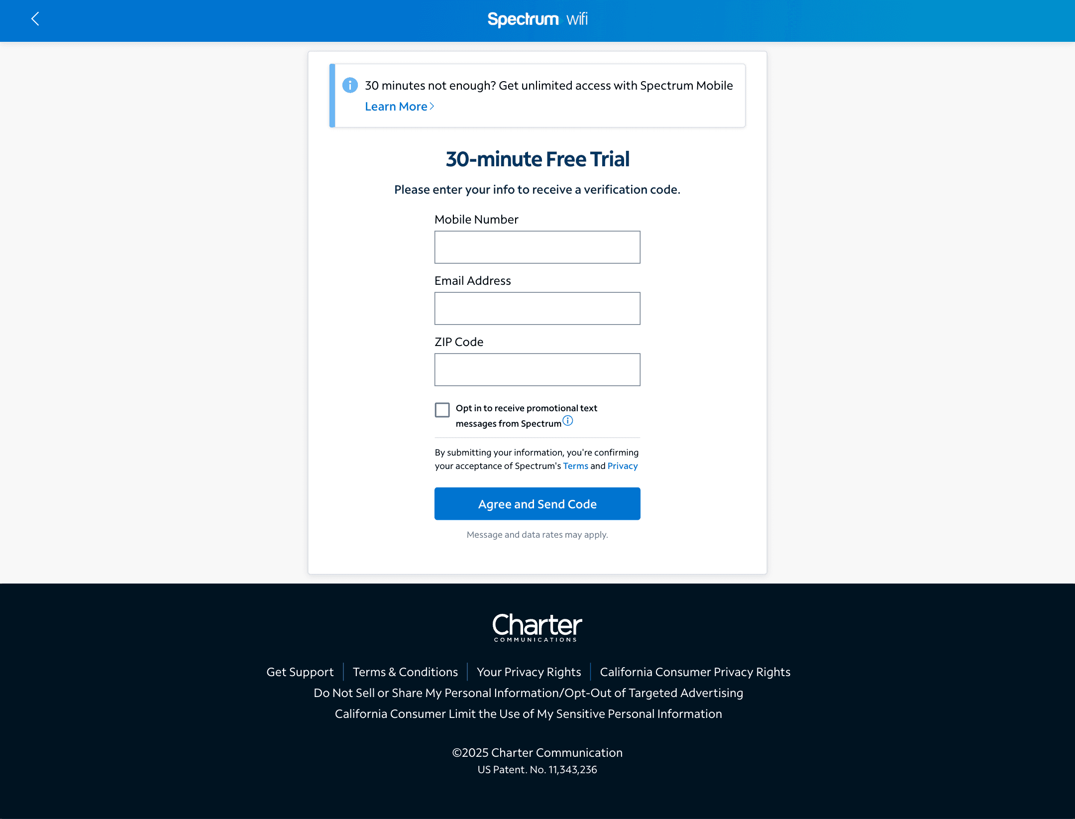 WIFI portal