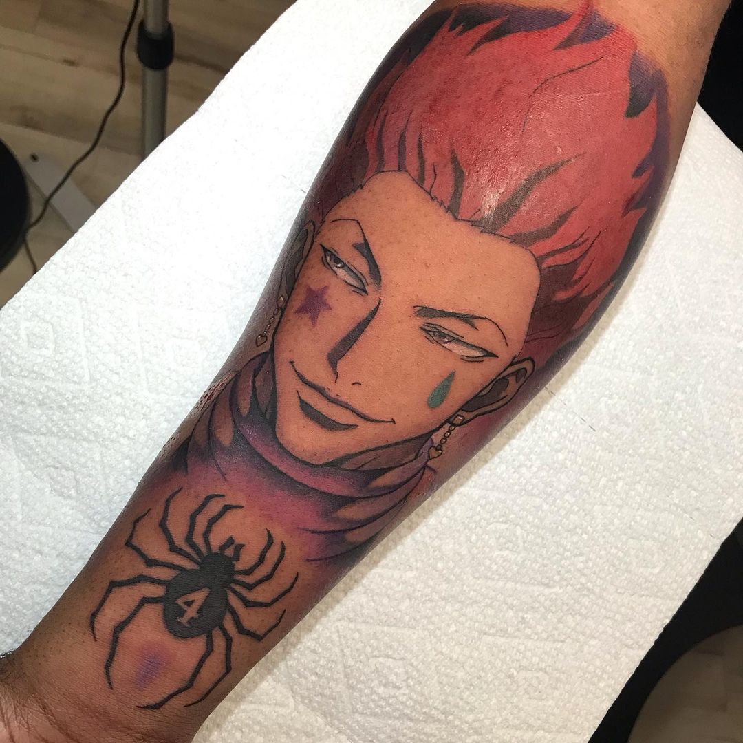 Hunter x Hunter Hisoka tattoo